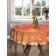 The tablecloth "Snow fog", round, Saten, d = 150 cm
