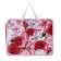 Folder with A4 calligrata "flowers", 330 x 260, plastic, mix