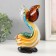 Souvenir Glass "Pelican" under Muranskoy glass mix 8x16x17 cm