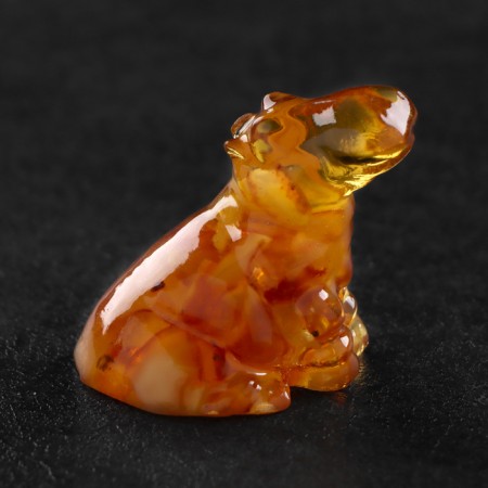 Souvenir "Hippo Little", amber-3