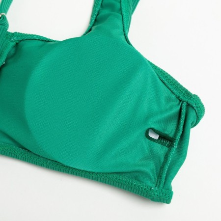 Separate swimsuit minku, green color, size 46-10