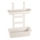 Flexispace suspension shelf, with containers