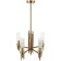 STILFORT 2170/05/05P GRAFF, 5x40W, E14, 480x480x765 mm, bronze color