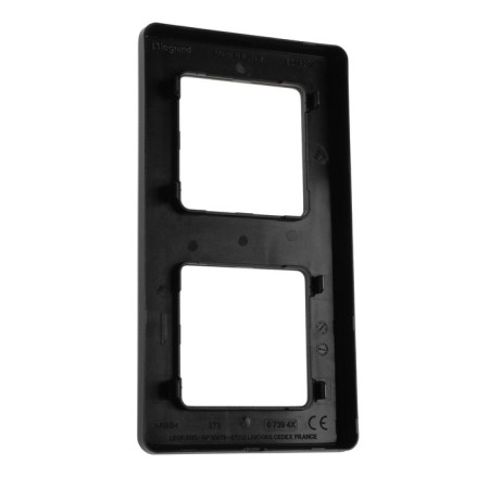 Frame Legrand Inspiria, 2 post, anthracite-1