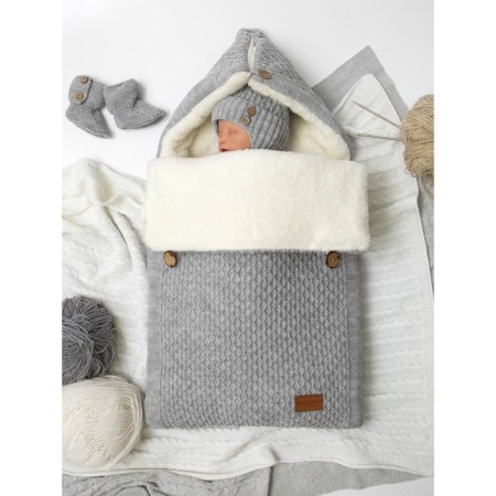 Baby pureers Pure Love, size 0-3 months, color gray-8