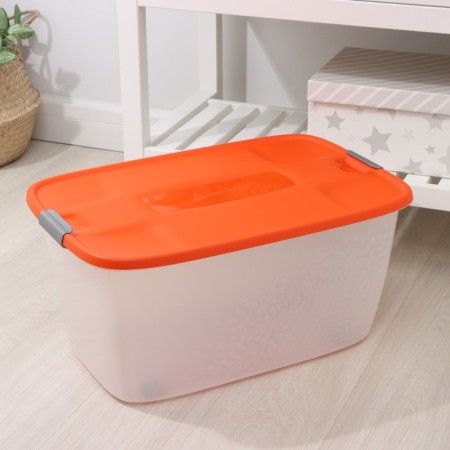 Boxing box, on wheels, 46 l, 60 × 40 × 29 cm, color mix-6