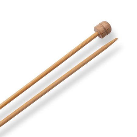 Sleeps are straight, bamboo, 2.50 mm/33cm, 2 pcs-2
