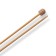 Sleeps are straight, bamboo, 2.50 mm/33cm, 2 pcs
