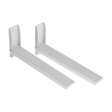 SL-01 bracket, for a microwave, fixed, up to 40 kg, 313 mm, metallic, white