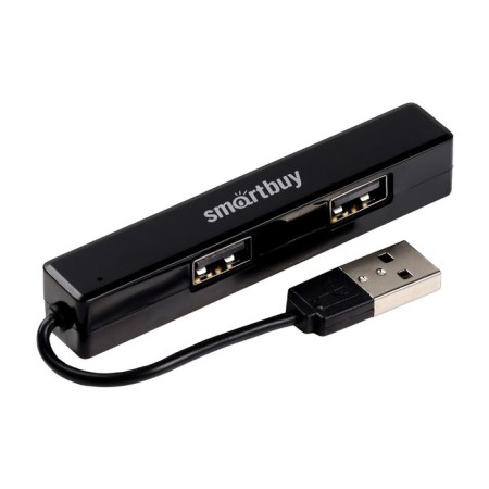 Smartbuy SBHA-408-K-408-K, 4 ports, Black-1