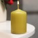 Candle - cylinder, 4 × 6 cm, 9 hours, olive