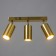 ETENES STAS 3XGU10 gold 50x6.5x16.5 cm