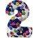 Foil ball 32 "Figure 2. Cosmonautics" + Gift