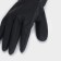 Gloves of economic latex shares, size M, protective, chemically persistent, 55 grams, black color
