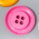 A button decorative plastic "Color" mix 5.4x5.4 cm for creativity