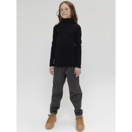 Jumper for girls, height 134 cm, black color-4