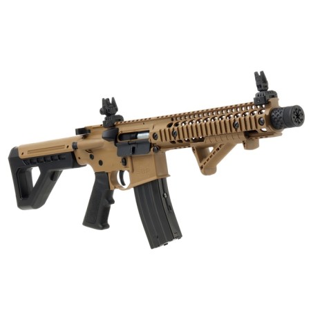 Pneumatic rifle "Crosman DPMS SBR" automatic., Feces. 4.5 mm, 3 j, up to 130 m/s, metal