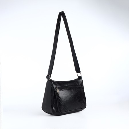 Women's bag with lightning, black color-1