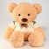 Soft toy "Bear", in a jacket, 80 cm, beige color