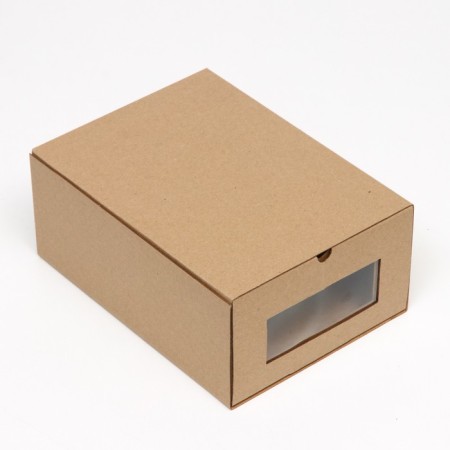 The box is drawn, brown, 25 x 19 x 11 cm-1