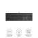 Keyboard A4Tech FSTYLER FX60 Gray USB Slim Led (FX60 GREY / White)