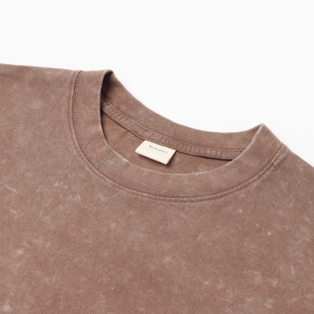 Men's T-shirt Minaku, color in brown, river 52-54-2