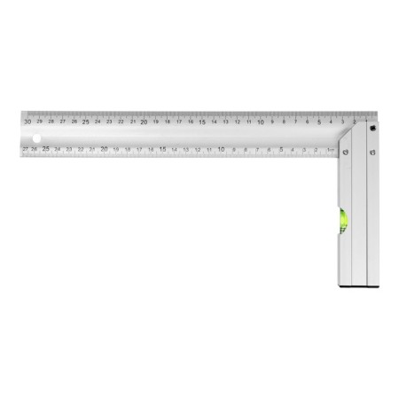 Aluminum square with tundra level, 300 mm-1
