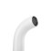Accoona A4490G-3 kitchen mixer, single-leaf, high spout, brass, white