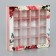 Box for sweets 16 pcs "Present", 17.7 x 17.7 x 3.8 cm. Confectionery packaging