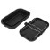 Folding basket for picnic, 47x26x24 cm, table 45x29x17 cm, black color
