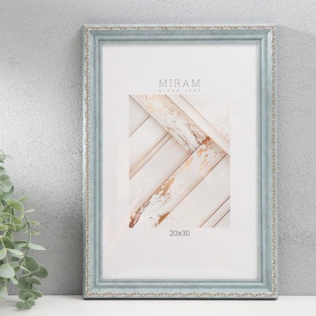 Photo frame Plastic "Mira" 20x30 cm, (plastic screen), gray