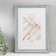 Photo frame Plastic "Mira" 20x30 cm, (plastic screen), gray