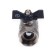 Ballic Aqualink, PN 50 tap, inner/internal thread 1 ", butterfly, nickel.