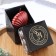 Figure candle "shell", 4x9x6.5 cm, red, in a box