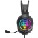 Headphones XTRIKE ME GH-416, game, full-size, backlight, MIC, USB, 2 m, black