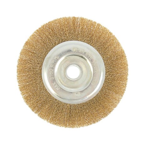 Matrix USHM brush, 200 mm, landing 22.2 mm, flat, brawled twisted wire-1