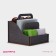 Claus - an organizer for spices with a handle of a Dolyan, 17 × 16 × 16 cm, dark color