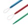 Neaples for wool with a flexible ear, aluminum, 3 pcs. in assortment