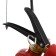 Fire extinguisher lamp E27 40W Red 20x10x25-125cm