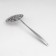 Noise a large “Uralochka”, 30 cm, d = 10.5 cm, thickness 2 mm, simplified processing, silver color