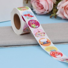 Stickers in the Roll 