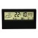 Clock - electronic desk alarm clock: thermometer, calendar, hygrometer, 13.3 x 7.4 cm