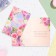 Birthday card!" Flower frame, embossing, glitter, a4