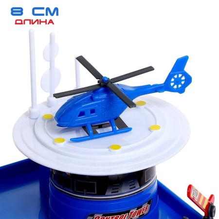 Game set "Police Party", 2 levels, helicopter venue-3