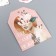 Scrapbooking set "for the most tender" nameplate 5x7 cm + buttons 5 pcs mix