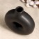 Kashpo - Vase "Lind" Black, 21x17x7cm