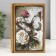 Broke-Kniga metal, leatherette "Butterfly and roses" with a mirror 17x12x5 cm