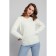 Female jumper, size 54-56, milk color