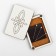 Magnetic needle "Ornament No. 3", 8 × 5.5 cm, beige color