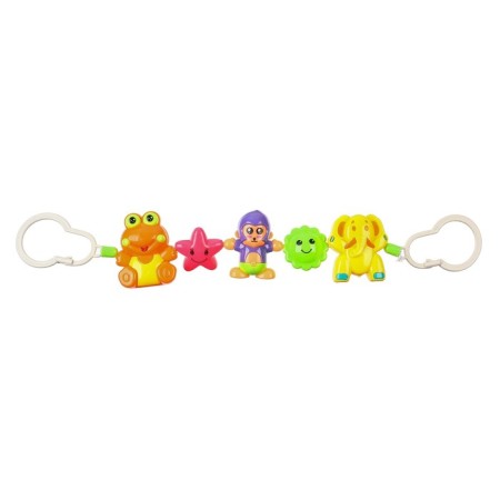 Stretching on the stroller/crib "friendship", 3 toys, color mix, crush me-5